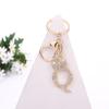 Letter Crown Keychains Pendants Initials Name Meaningful Key Chains Rings Accessories Gift