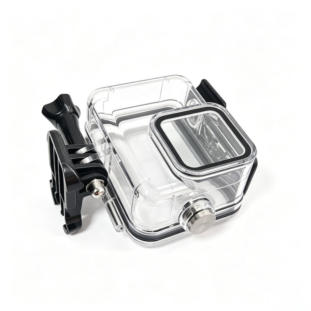 40M Underwater Waterproof Housing Case for GoPro Hero 8 Black Action Camera Diving Protective Shell with Quick Release Mount