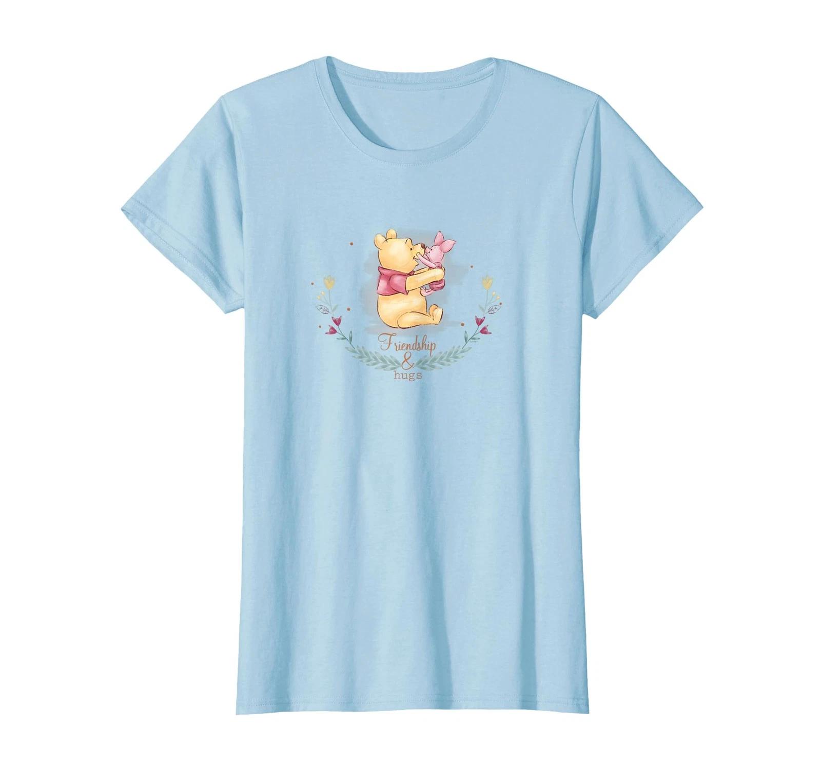 Disney Winnie The Pooh And Piglet Friendship And Hugs T-Shirt_ M
