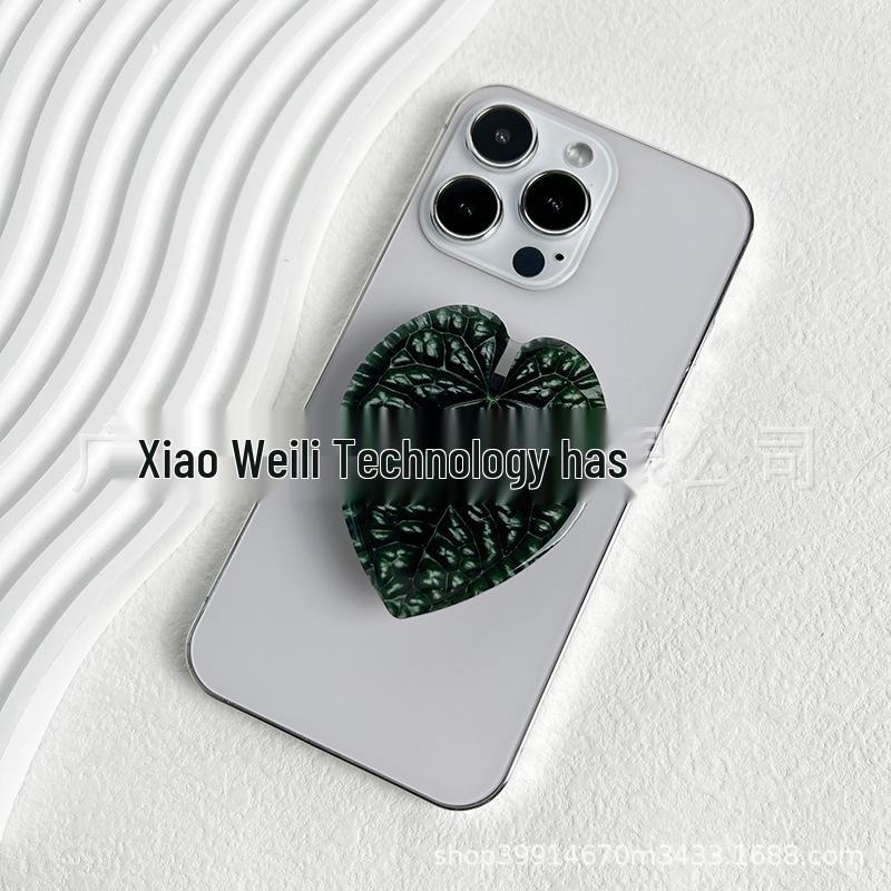 Tropical Rare Plant Leaves Foldable Multifunction Phone Stand