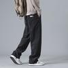 Men's Corduroy Pants: Loose Straight Wide-Leg Sweatpants for Spring & Autumn, Winter Sports Casual Long Trousers