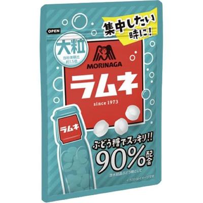 Morinaga Große Ramune 41 g Gleiche Qualität wie 29 g Ramune, aber etwa 1,5 mal größer. Gleiche Qualität wie 29 Gleiche Qualität wie 29 g Ramune, aber etwa 1,5 mal größer