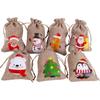 Party Wedding Drawstring Pouch Candy Bags Storage Bags Christmas Ornament Christmas Decorations