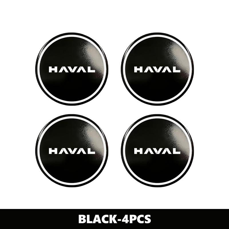 Aluminium Emblem Car Wheel Center Cover Sticker Hub Caps Decal For Haval H5 H7 H8 H9 M4 M6 F5 F9 F7X F7H H2S Jolion Great Wall