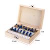 15pcs 1/4 Inch Wood Router Shank Router Bit Wood Working Milling Cutter Bit For Electric Wood Trimmer