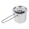 Stainless Frying Pan Deep Fryer Pan Food-grade Stainless Elevated Deep Body