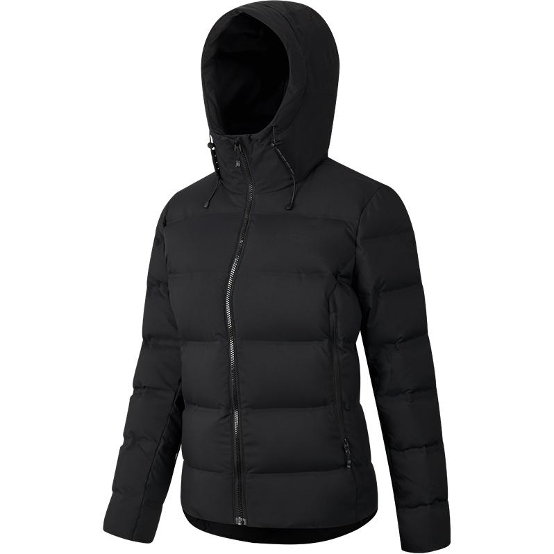 

SAUCONY Однотонная спортивная модная куртка-пуховик с капюшоном и длинными рукавами, женская верхняя одежда, черная SC2240213AL-BK01 S