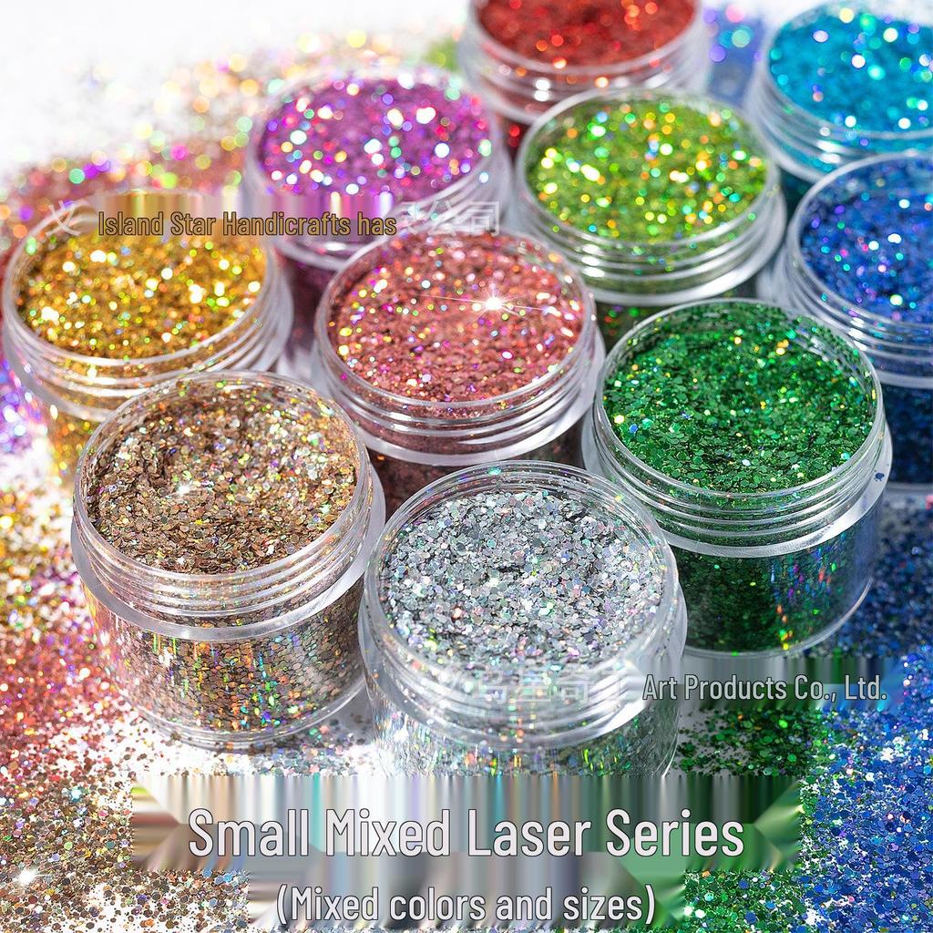 Glitter Shimmer Sequins for DIY Quicksand Crafts & Christmas Decorations