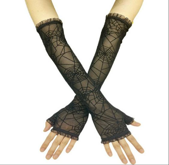 Luminous Japanese Bone Print Tattoo Pantyhose - Slim Black Stockings for Halloween Disco