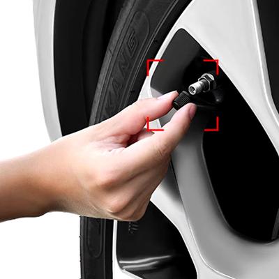 Tire Stem Valve Caps with Rubber Ring Universal Stem Covers Rucks Airtight Seal Heavy Duty Cap Decor Covers Dome Shape Dust