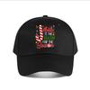 Jesus Is The Reason Christmas Candy Cane Decor Baseball Cap Fashion Unisex Sunhat Womens Outdoor Sports