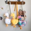 Cute Ugly Cute Crossbody Duck Bag, Cartoon Animal Doll Girl Heart Shoulder Bag, Plush Bag