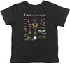 Insectos del Mundo Varios Bichos Camiseta Infantil Niños Niñas Regalo