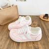 Wasteland wind pink puffs Dexun dopamine ugly cute spring and summer new school style design ballet light luxury