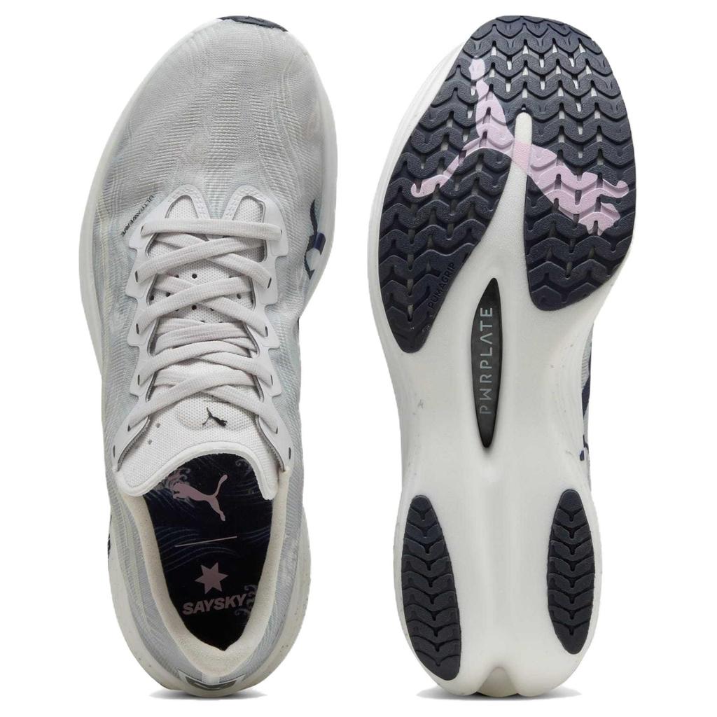 Saysky x Puma Deviate Nitro Elite 3 Cool Light Grey Men Sneakers New-Navy 311056-01