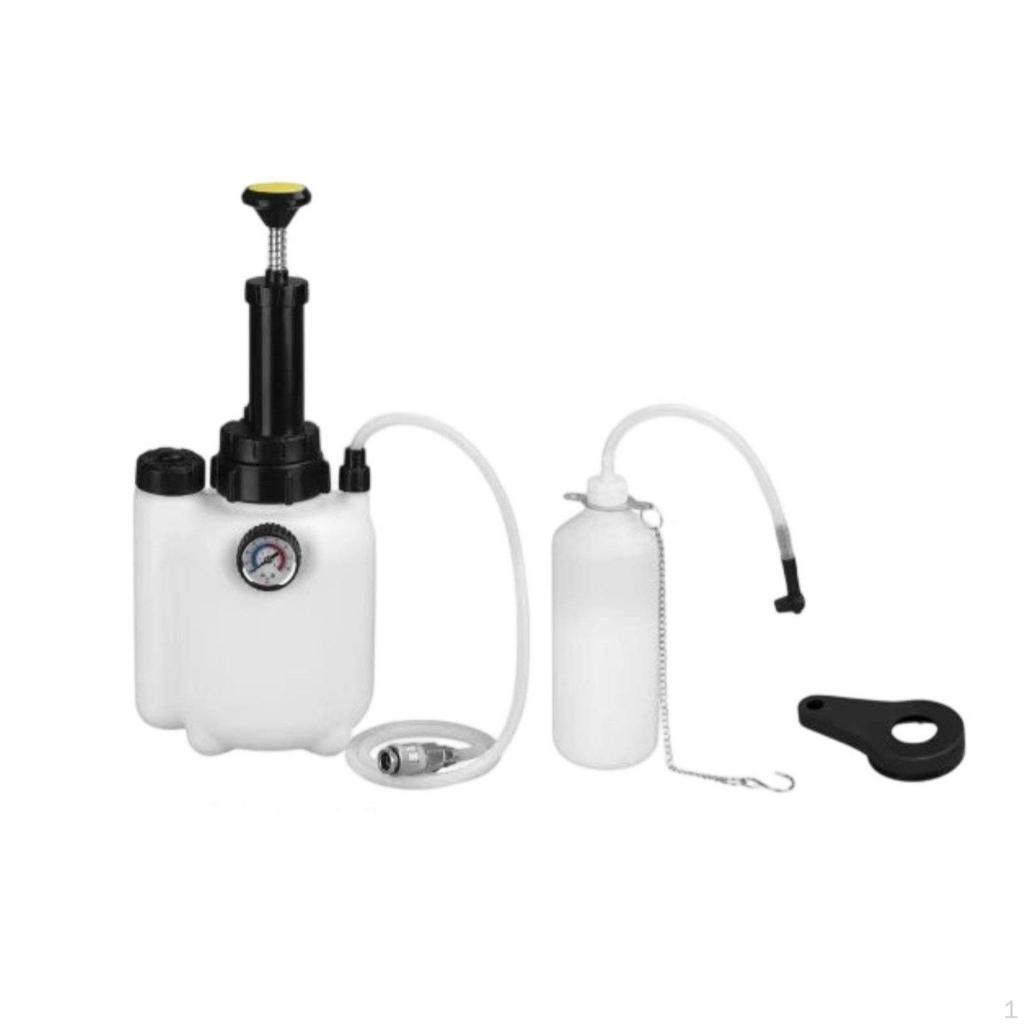 Automatic Brake Fluid Changer 3L Capacity Pneumatic Bleeder Repair Tool for Mechanics,
