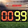 Yining Football Manual Substitution Board