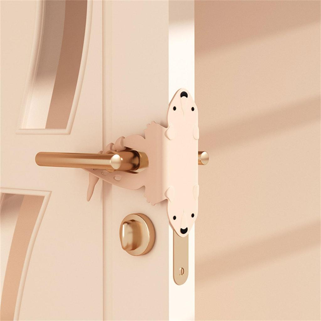 Door Silencer Cushions Quiet Closer Padded Latch Cover Colorful Pad for Baby Nursery & Light Sleepers Noise Reduction