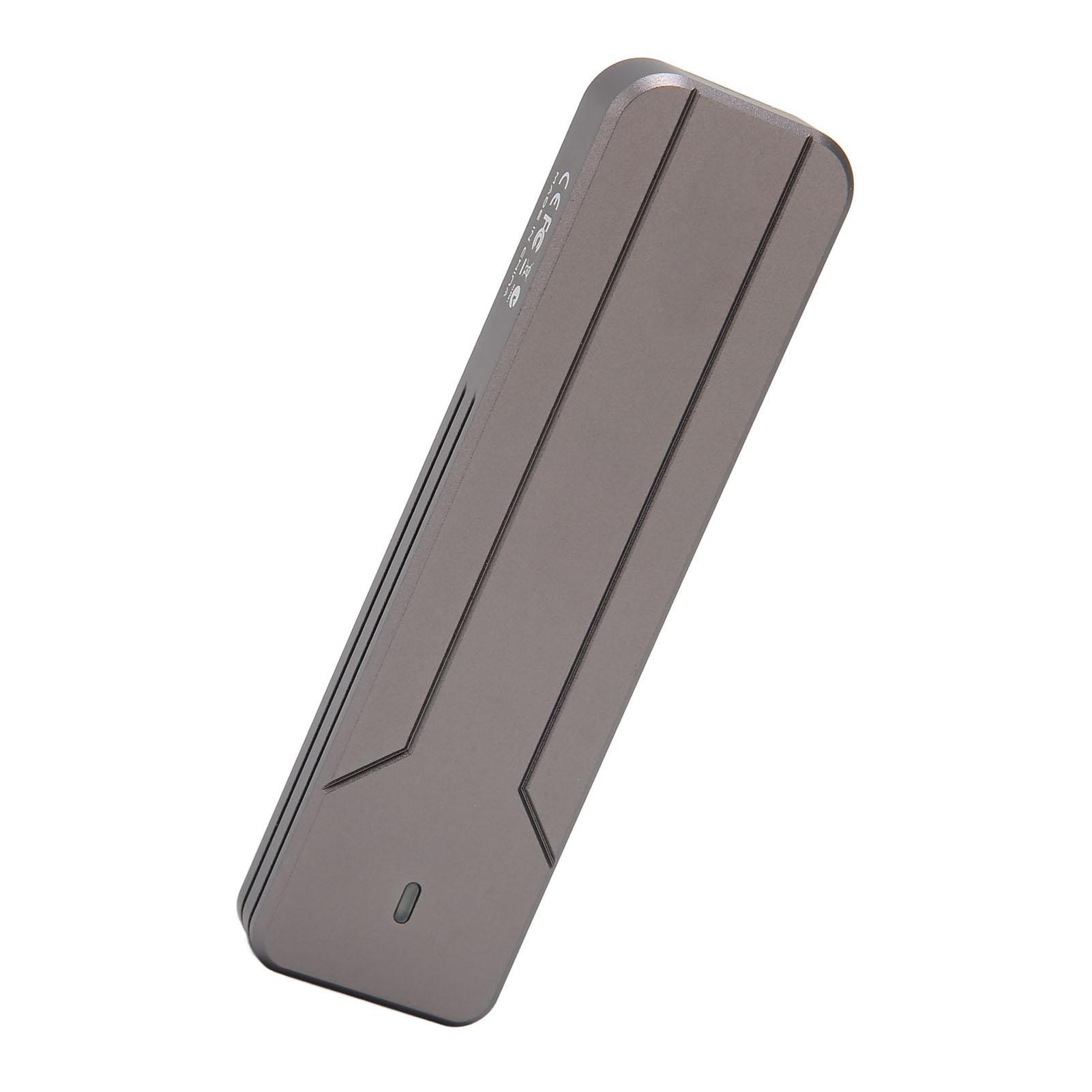 

Корпус SATA SSD 10 Гбит/с USB3.2 Gen2 Автоматический режим сна Металлический корпус Стабильный Безопасный Корпус M.2 NVME SATA SSD