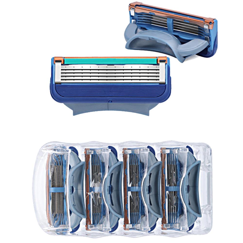 High Quality Handle Professional 5 Layers Razor Blade For Men Face Care