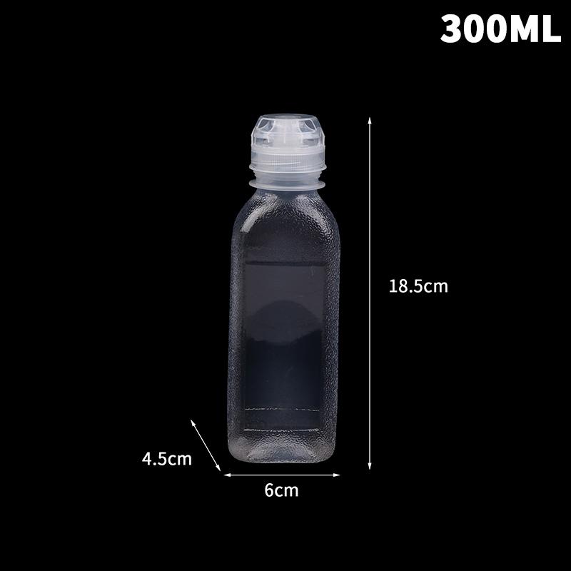 300/500/1000Ml Kitchen Oil Bottle Plastic Seasoning Squeeze Bottle For Salad Bbq Sauce Condiment Containers Cooking Tool