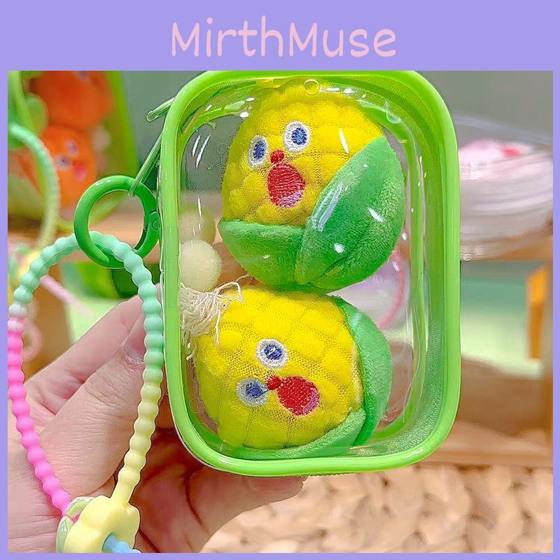 Scream Adorable Jinnew Vegetable Keychain Set Cute Plush Food Pendant Gifts