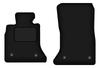 Black Front Floor Mats For: BMW 5 F11 Estate (touring) (velcro) (2010-2013)
