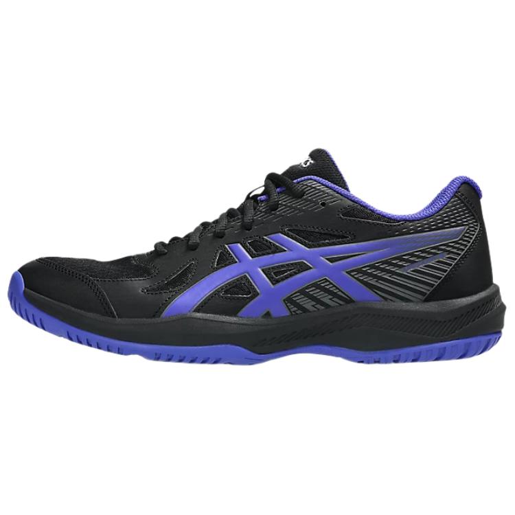 

ASICS UPCOURT 6 Breathable Training Shoes Men s Black Blue 1071A104-003 42.5