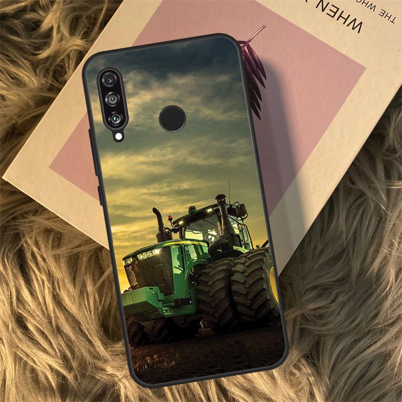 Farm Vehicle Tractor For Huawei Nova 11i 12i 3i 7i 8i 9 10 SE Y60 Y61 Y70 Y72 Y73 Y90 Y91 P20 P30 P40 Lite Case