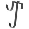 2Pcs Pool Pole Hanger Adjustable Metal Iron Pool Pole Hook Hanger Pool Accessories for Pool Poles Pool Fence Wall