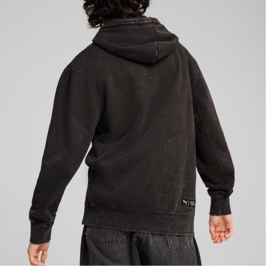 Puma Windproof Warm Loose Casual Hoodie Men Hoodies Black 62742701