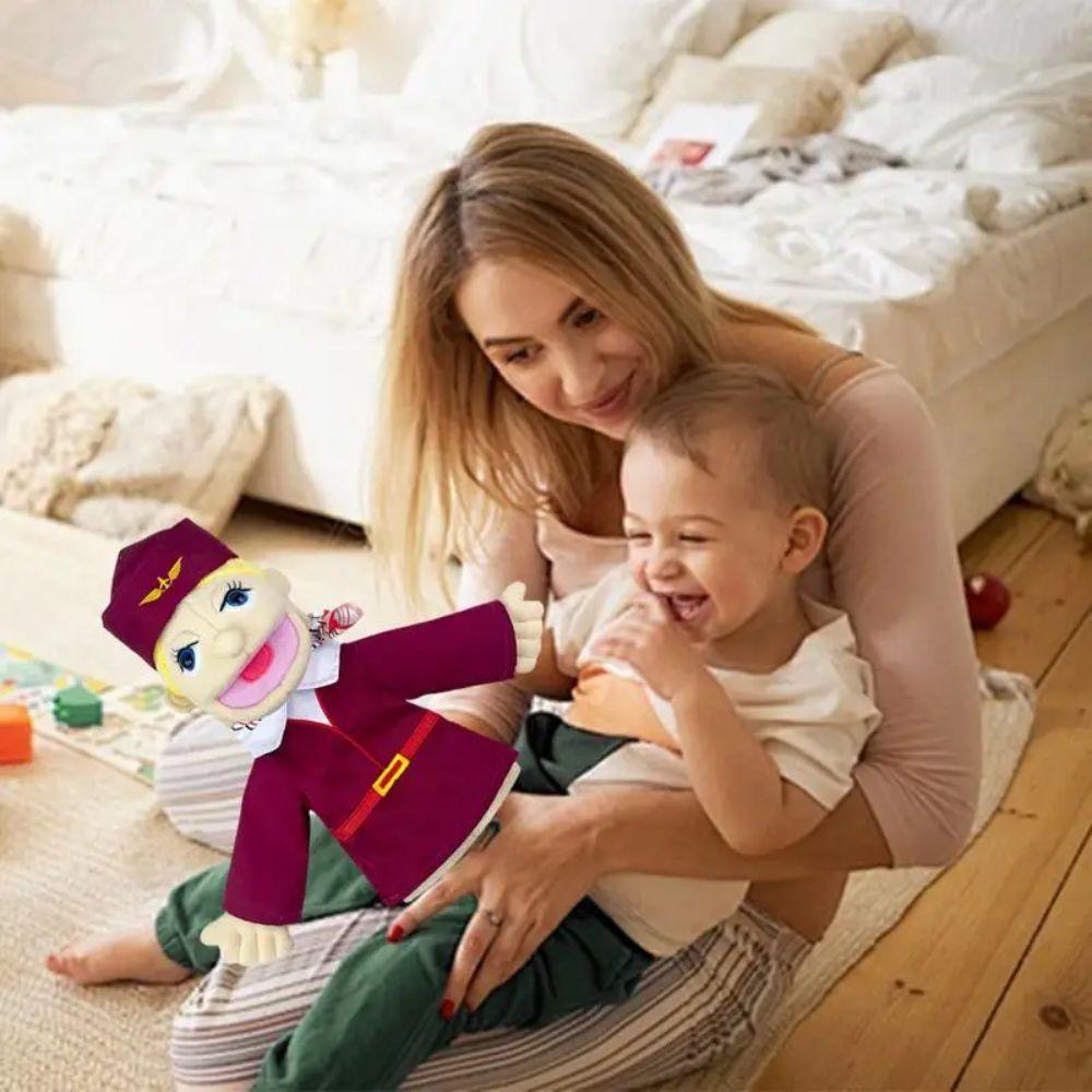 

Half Body Puppet Hand Doll Baby Talking Puppet Plush Toy Stuffed Toys Hand Puppet Plush Doll Kids