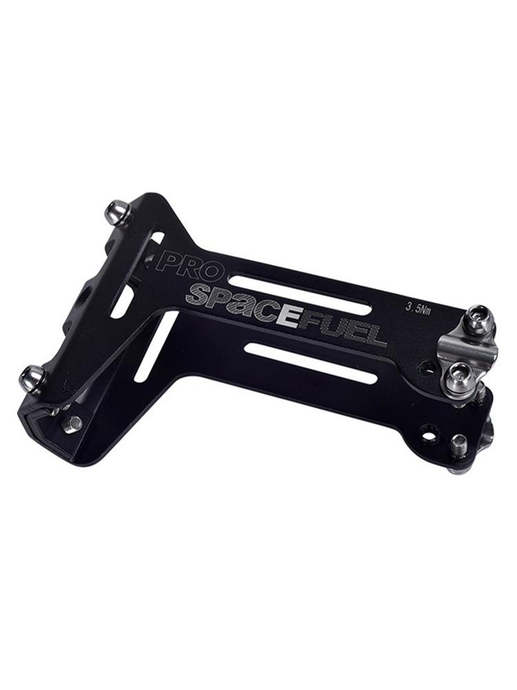 Bicycle Water Bottle Cage Mountain Bike Saddle Back Double Bottle Cage Holder Aluminum Seat Rack Adapter Bike Accessories