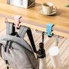 Removable Table Hook Portable Backpack Storage Hook Mobile Hanging Bag Hook  Student Desk