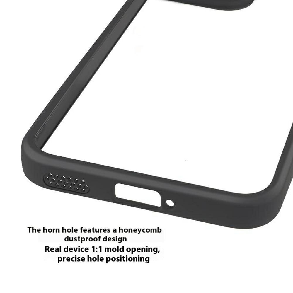 For Oppo Reno14 F 5G Case Shockproof PC+TPU Clear Back Phone Cover