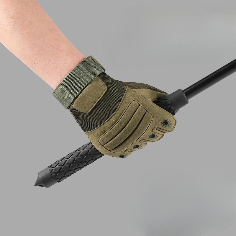 Taktiska handskar för män Halkfria Utomhus Fullfingerskydd Sportträning Utomhus Militärfan Cykelhandskar för kvinnor