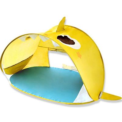Pinkfong Baby Shark 3D Tent KAPFA80003, Yellow, Korean Popular Toys