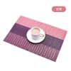 Umweltschutz 10 * 11 cm westliche Essunterlage Bambus Esstisch-Platzset Hotel klassisches westliches Essplatzset Platzset Untersetzer