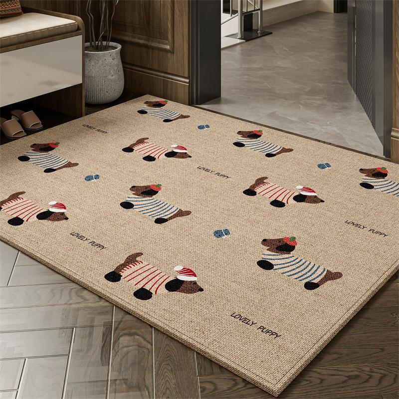 Eingangsteppich Toilettenmatte Badezimmer Rutschfest Stark Saugfähig Toilettentür Bodenmatte Saugfähig Toilette Badezimmer Badezimmerteppich Kieselgur