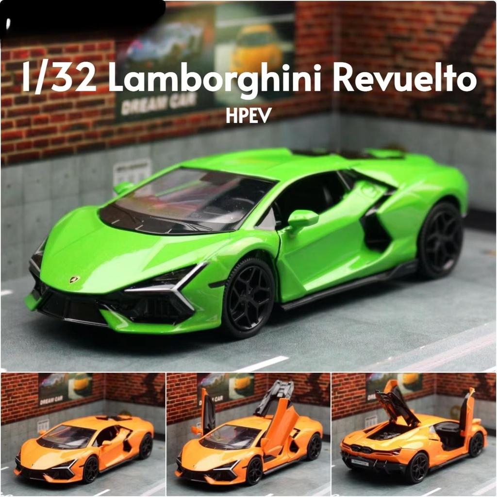 1/32 Lamborghini Revuelto Super Sport Μοντέλο Παιχνιδιού RMZ CiTY 1:32 Συλλεκτικά Μινιατούρες Οχήματα Diecast Δώρο για Παιδιά Αγόρια