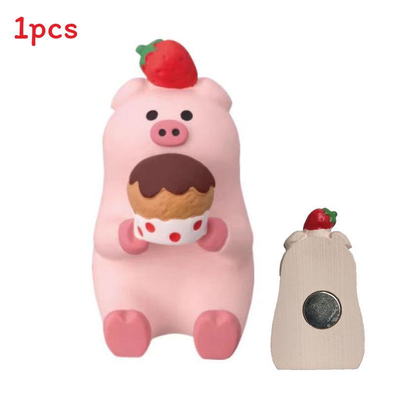 Cat Magnet Fridge Sticker With Strong Magnetic Diy Decor For Kitchen Organization