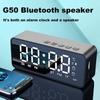 High Quality Office & Household Wireless Bluetooth Speaker with Mini Card Mirror Alarm Clock Audio Stall Receiving Voice Prompt