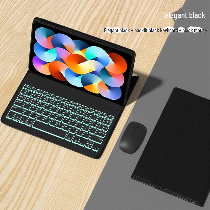 2023 Protective Bluetooth Keyboard Case for RedmiPad SE 10.6 - Compatible with Xiaomi 5/6