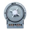 Washing Machine Pump Assembly for Replacement Work, Aftermarket ABS Replacement Part with White Housing, Integrated Mounting Flange and Tabs