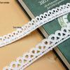 Water Soluble Lace Embroidery Collar - DIY Sewing Material Crescent Edge Cotton 
