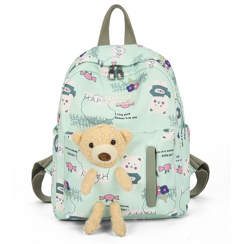 School Bag Girl Junior High School Cute High School Student Large Capacity Backpack Cartoon Primary School Student Mori Simple Travel Small Backpack