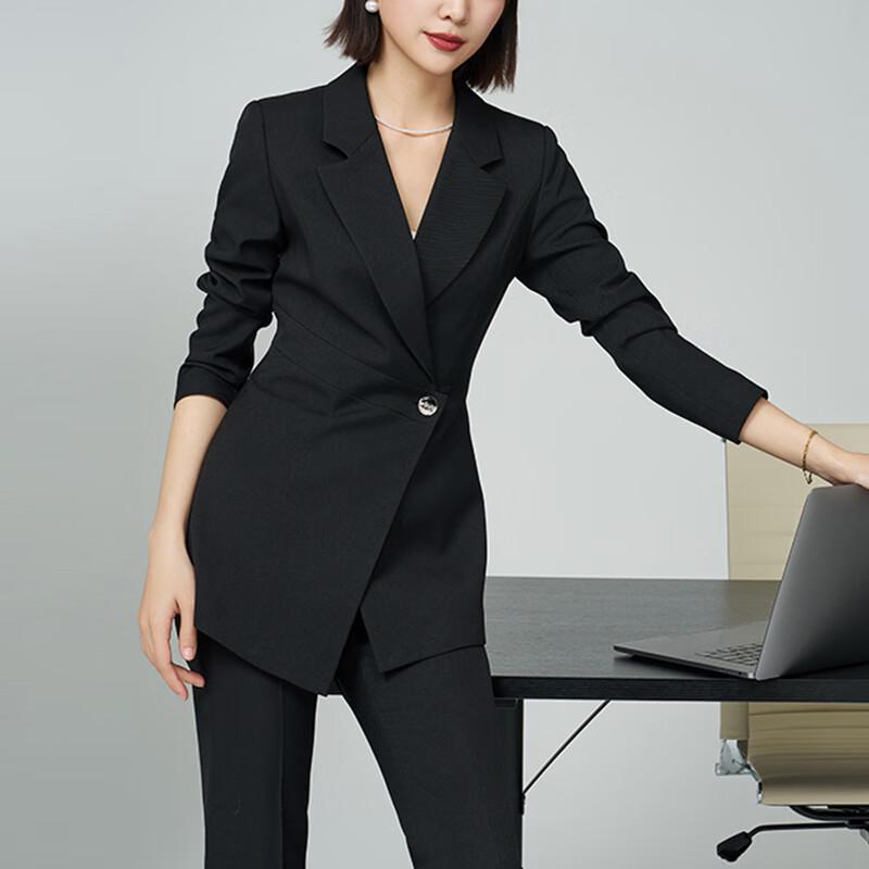 

Troman Women s Long Sleeve Business Suit Set 2XL
