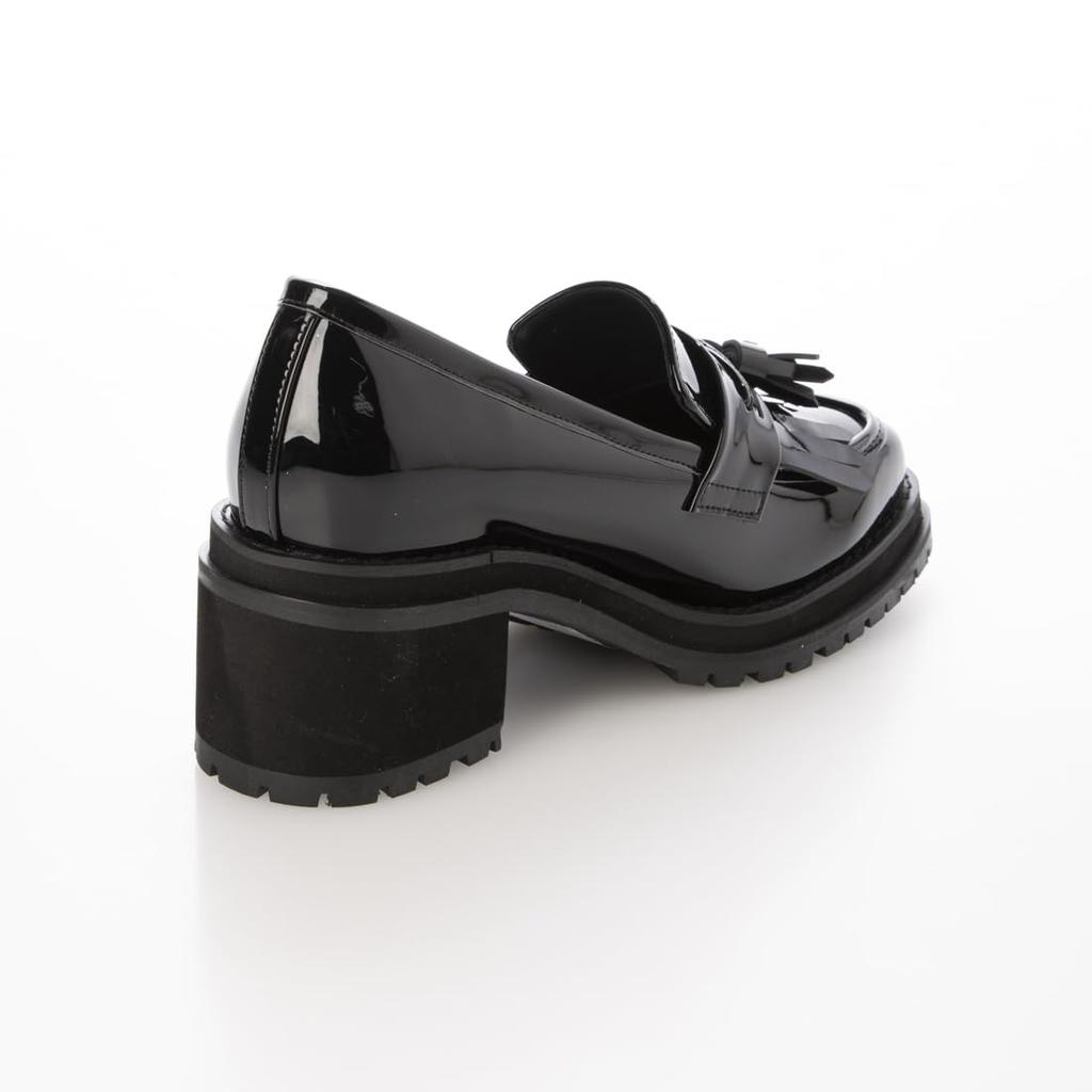 [Evol] Soft and Cushioned Quilted Tassel 6.5cm Loafers