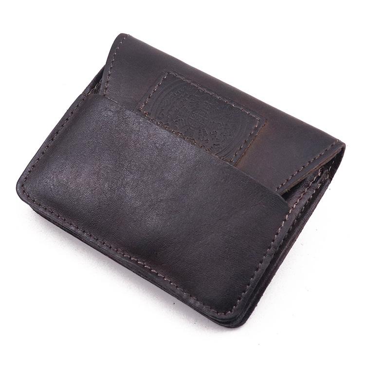 New Organ Style Vegetable Tanning Pickup Bag Japanese Large Capacity Zero Wallet Chinese Style Card Bag