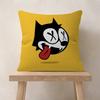 Movie FFelix CLASSIC the Cat  Cushion Cover Pillowcase Upholstery Sofa Throw Pillow Home Decor Pillowcas